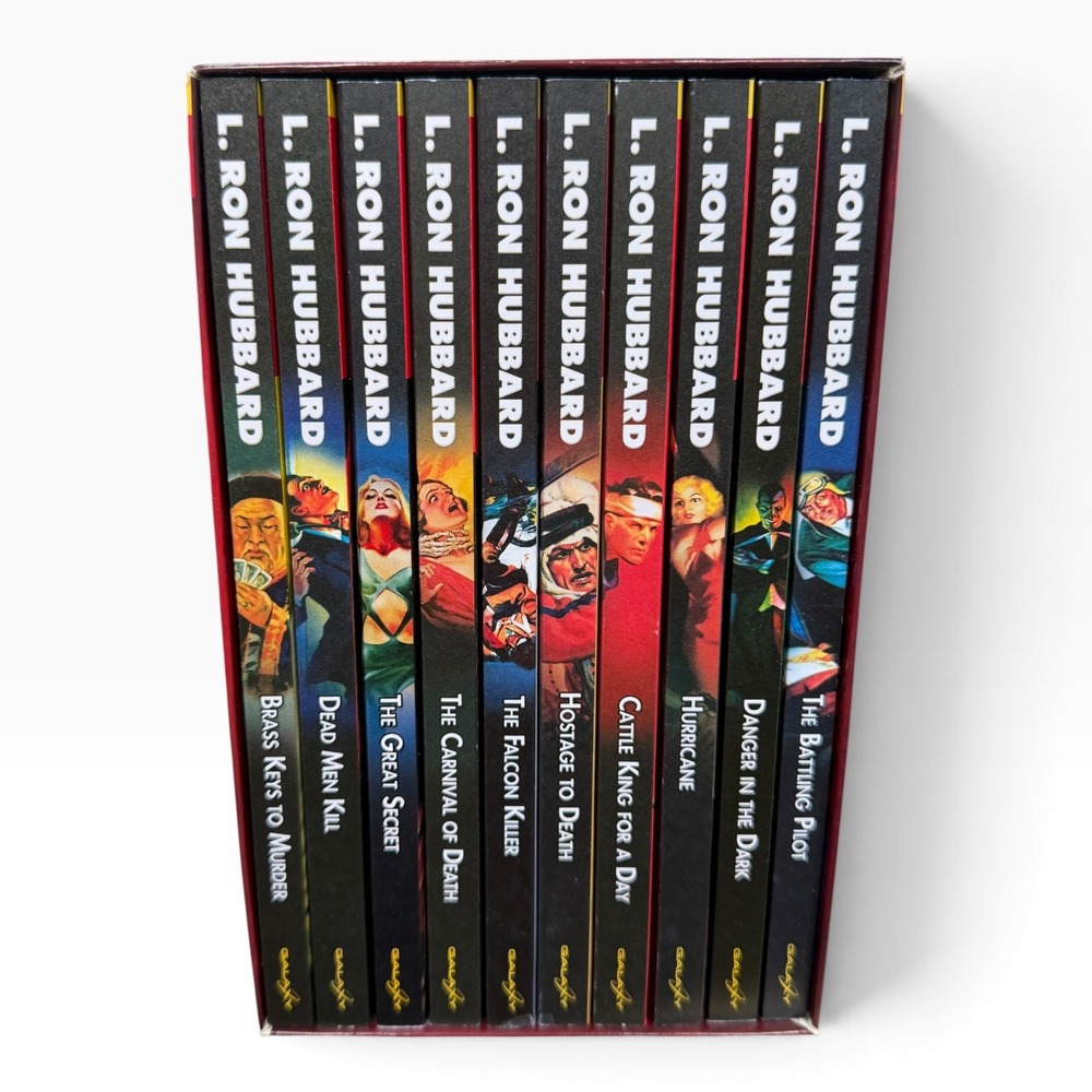L. Ron Hubbard Stories from the Golden Age 10 Book Box Set Galaxy Press Pulp